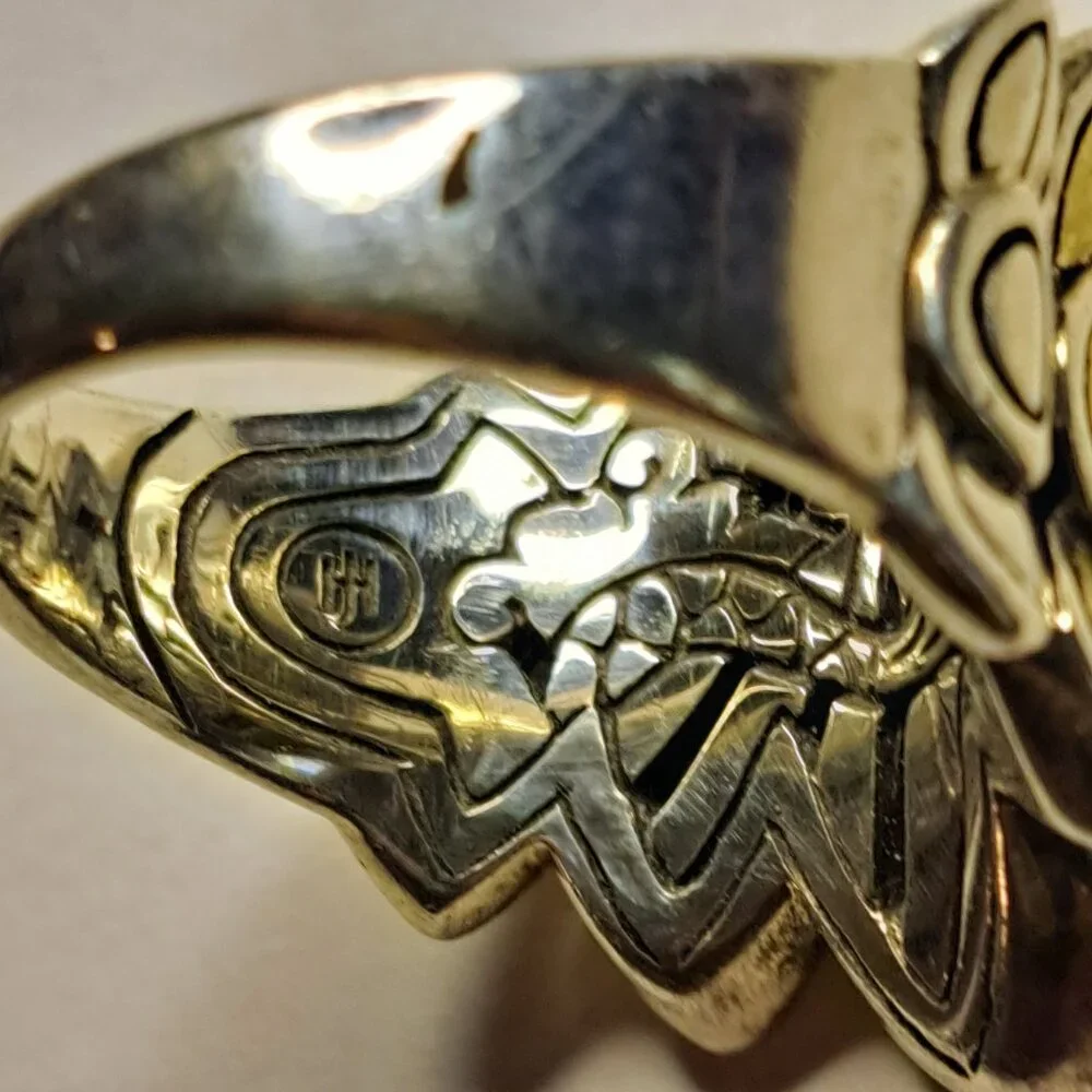 John Hardy Legends Naga Saddle Ring  Size 6 - Picture 5 of 5